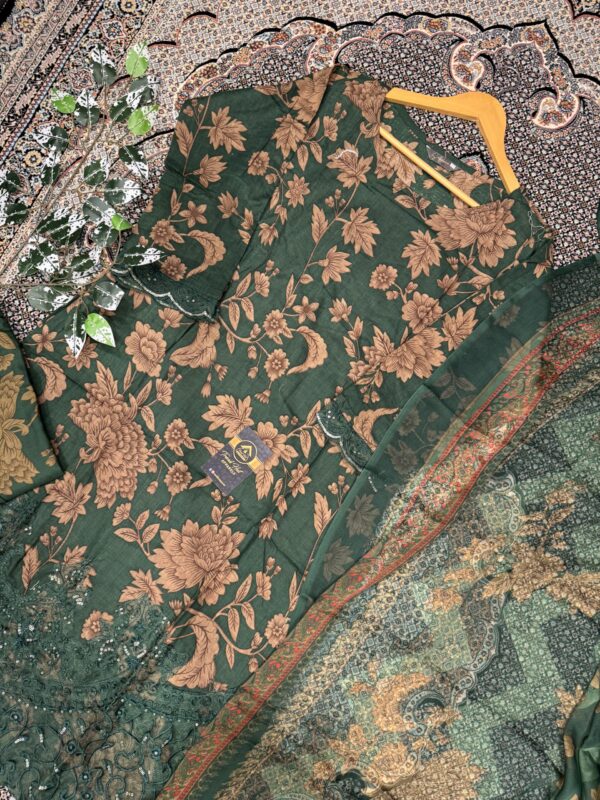 IMG_4034 Pakistani inspired lawn collection green