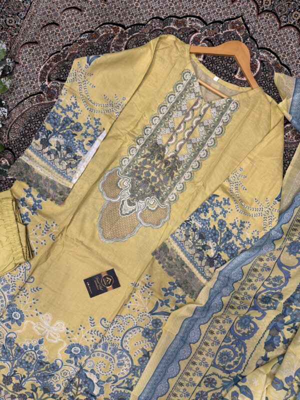 IMG_4037 Pakistani inspired lawn collection yellow