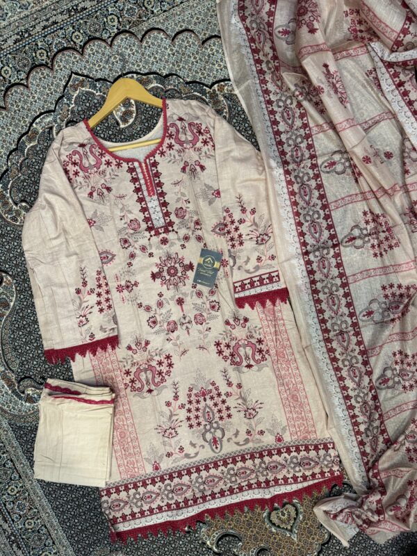 Lawn cotton stiched 3pc cotton