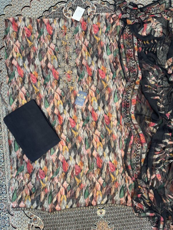 Pure organza with pure duppata partywear unstiched