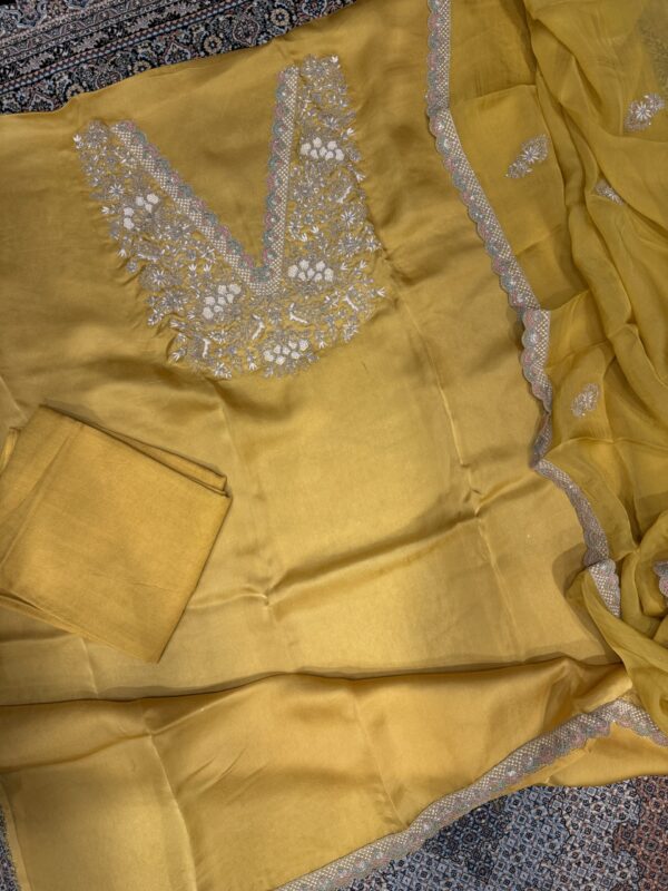 Beautiful partywear shimar silk