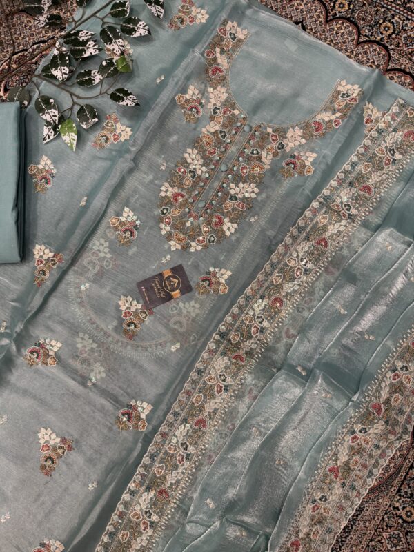 Fandy silk party wear unstiched