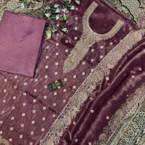 Beautiful partywear shimar fendysilk