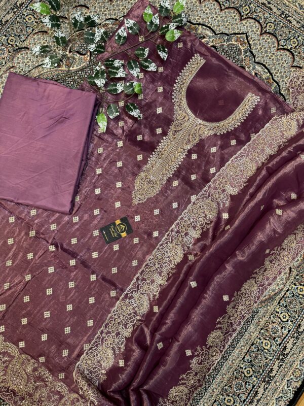 Beautiful partywear shimar fendysilk