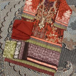 Lawn cotton stiched 3pc cotton