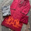 3 pc stitched collection cotton pakistani inspired