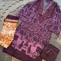 3 pc stitched collection cotton pakistani inspired