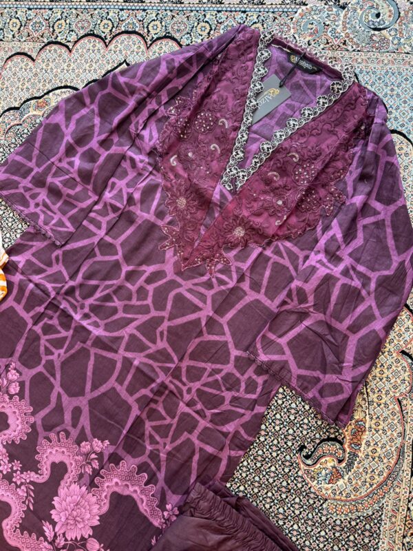 3 pc stitched collection cotton pakistani inspired