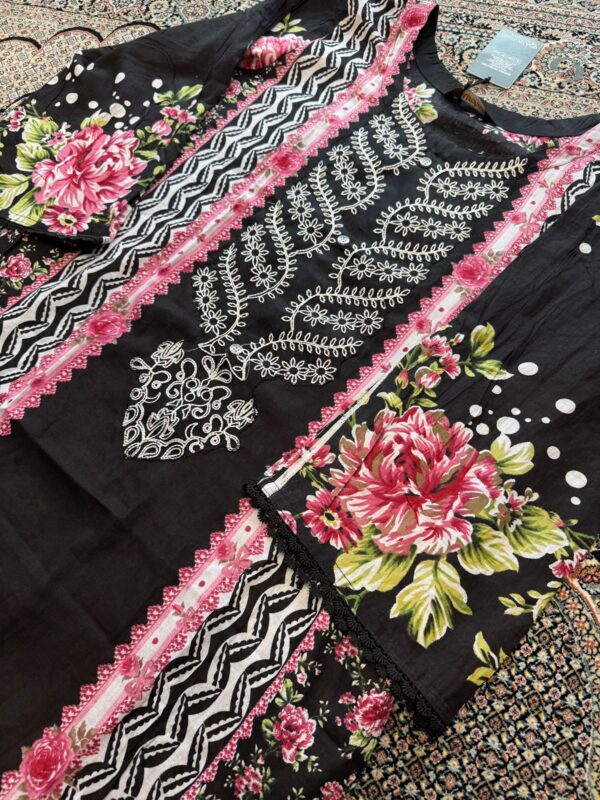 3 pc stitched collection cotton pakistani inspired